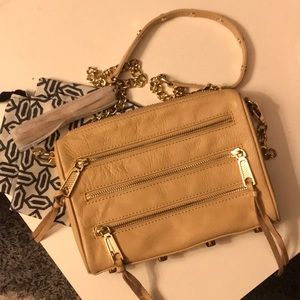 Rebecca Minkoff Biscuit 5 Zip Crossbody
